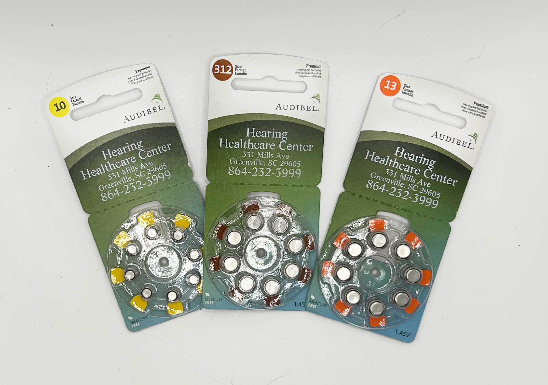 Image of hearing aid batteries to encourage joining our battery club